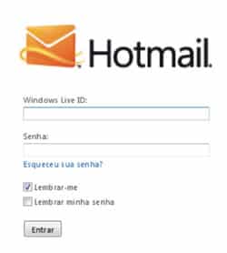 Hotmail Login e Entrar no email