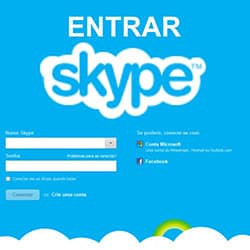 Entrar Skype