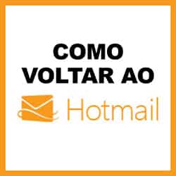 Voltar Hotmail Antigo