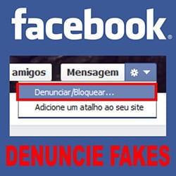 Facebook Denunciar perfil fake